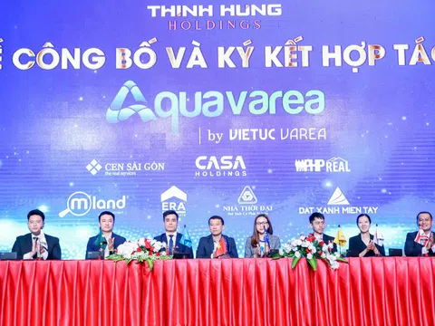 Thịnh Hưng Holdings: Ký kết hợp tác và ra mắt phân khu 2 Aqua Varea